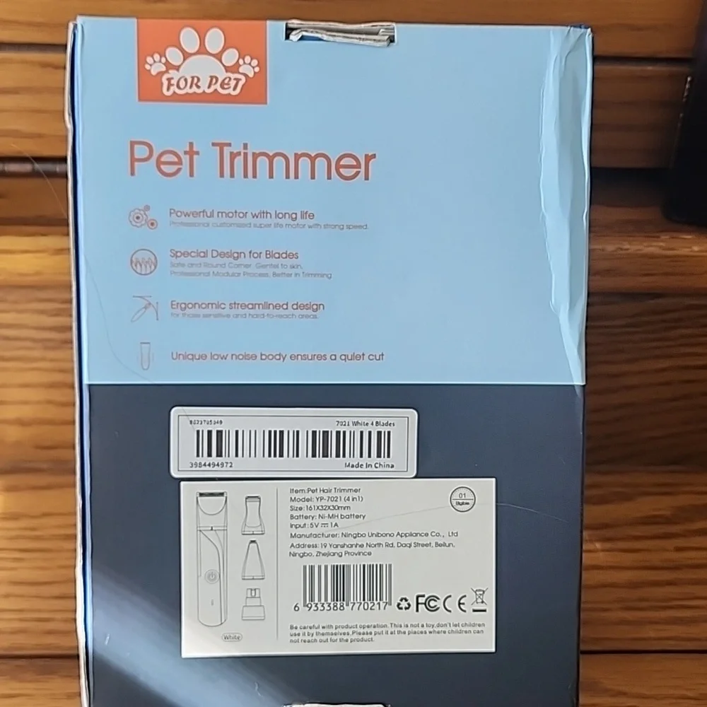 New In Box Pet trimmer